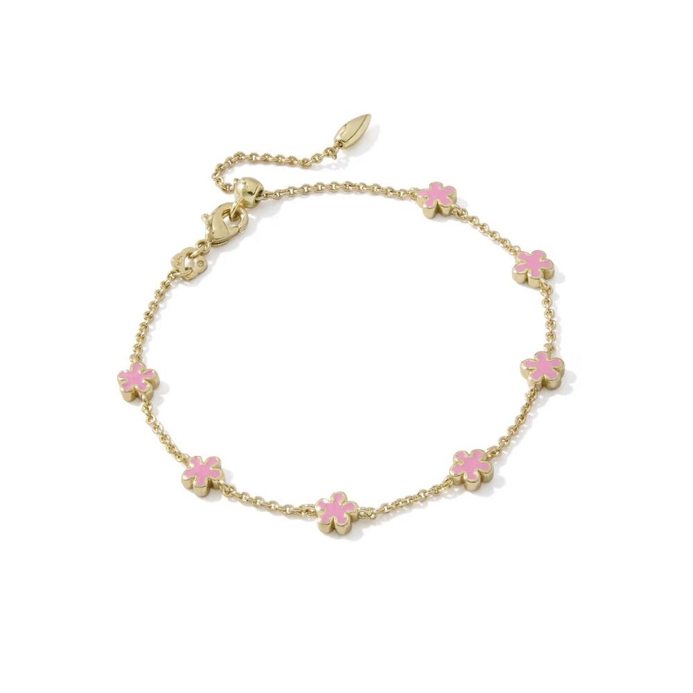 NEW KENDRA SCOTT women's jane chain bracelet in gold